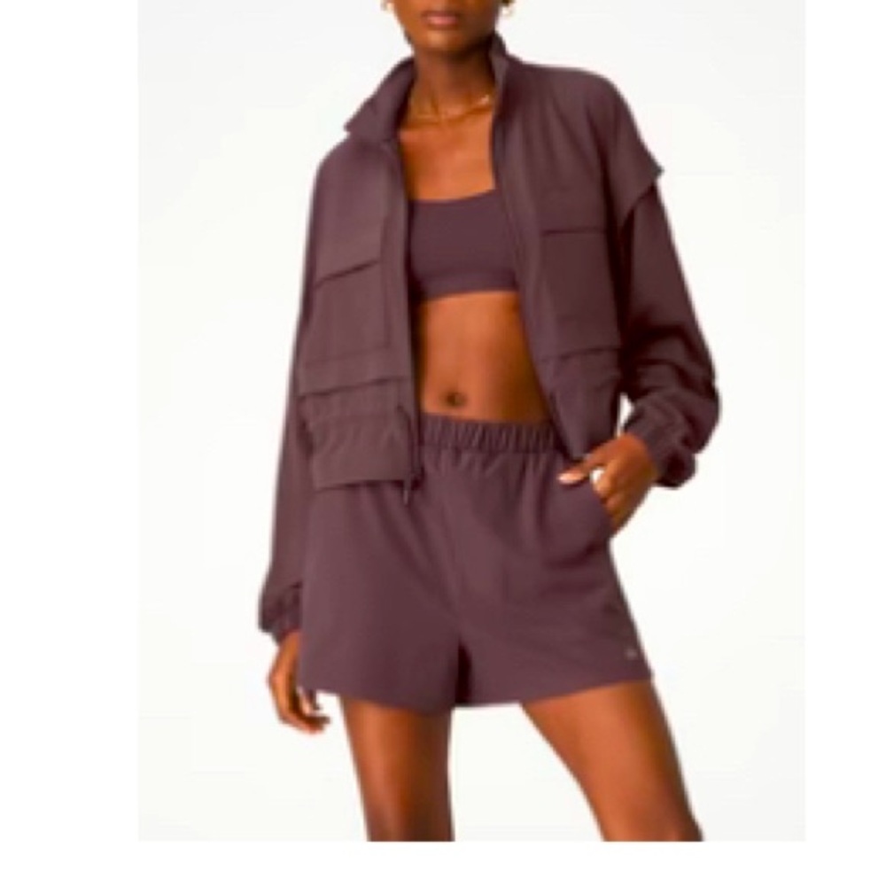 Selling Alo size M bodysuit, Alo shorts size small,  Alo jacket